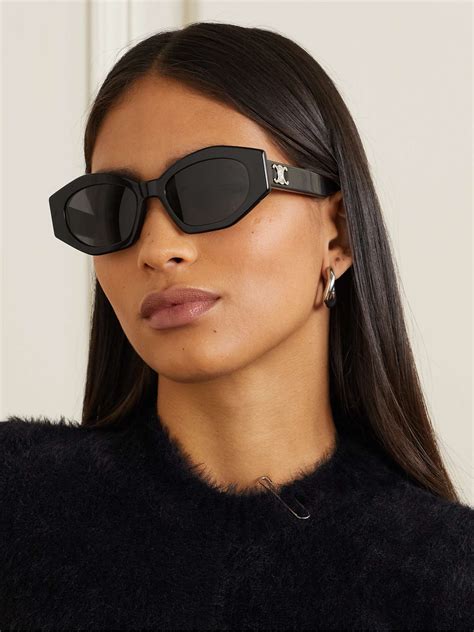 celine celine women's cat-eye 46mm sunglasses|celebrity celine cat eye sunglasses.